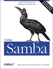 cover of the oreilly samba book