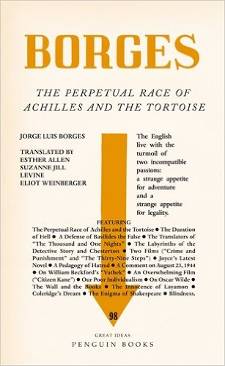 Cover of The perpetual race of Achilles and the tortoise by Jorge Luis Borges