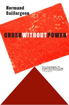 Cover of Order without Power by Normand Baillargeon