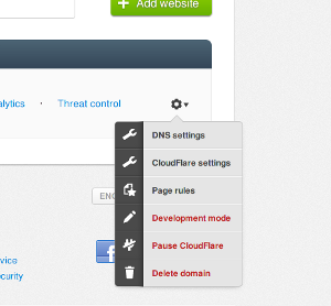 selecting cloudflare page rules