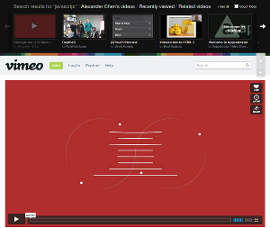 Vimeo screenshot