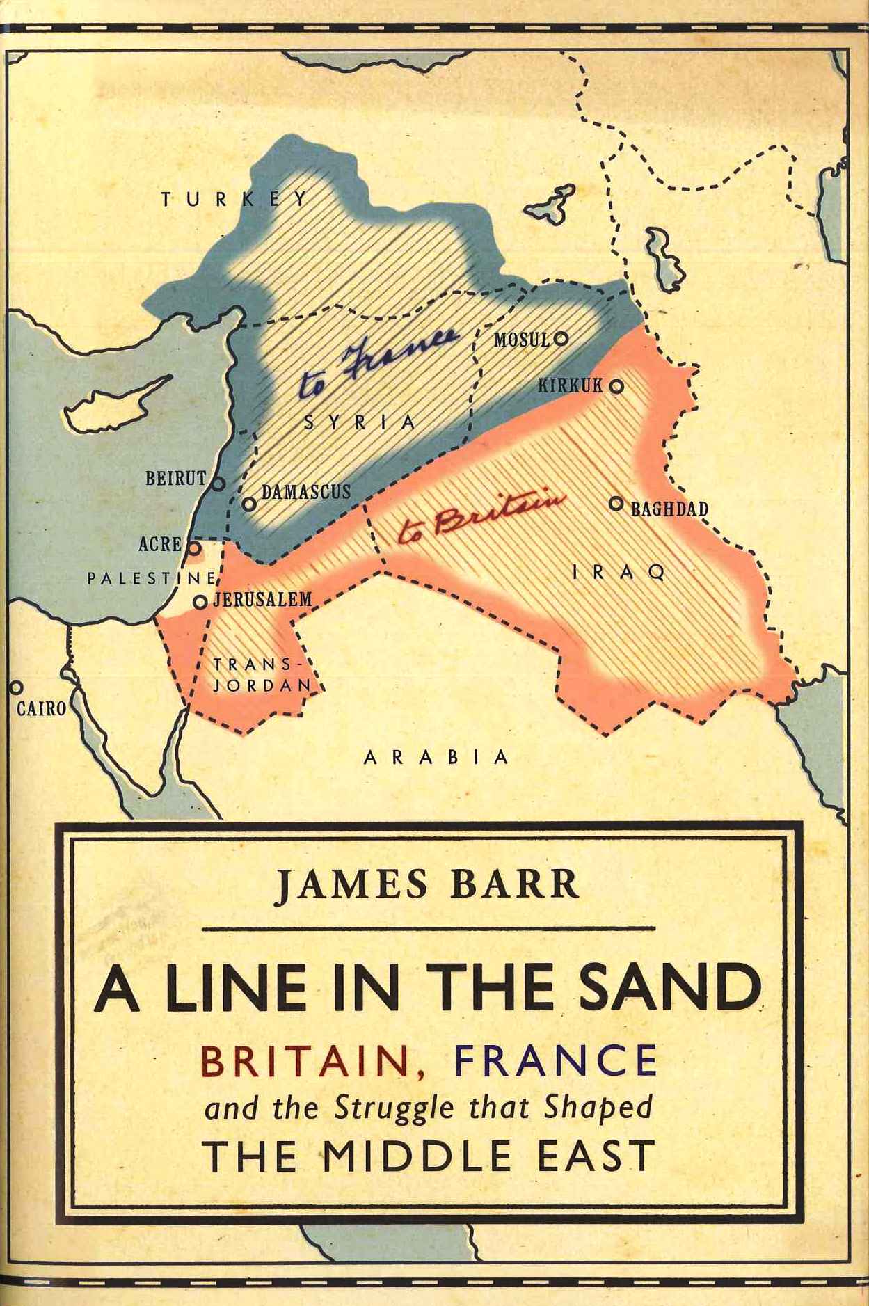 A line in the sand (cover image)