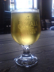 Pint of Aspalls Draught Suffolk Cyder