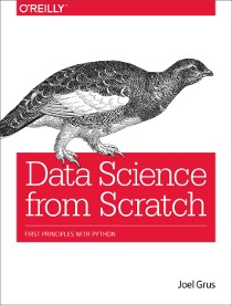 Data Science from Scratch cover