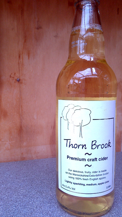 Review &mdash; Thorn Brook Premium Craft Cider cover image